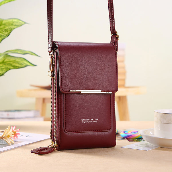 Touch Screen Mobile Phone Bag Small Messenger Cute