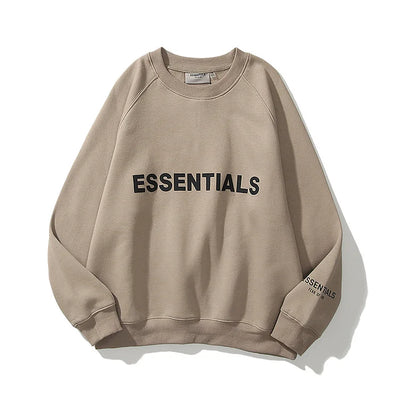 Unisex Essentials Sweatshirt Print Oversize Pullover