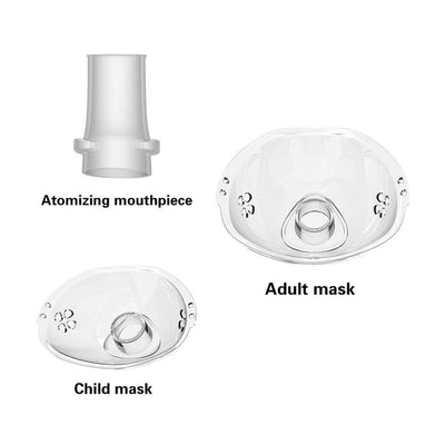 AidPure Portable Nebulizer Inhaler,Handheld Nebulizer of Cool Mist, Small Nebulizer with Two Modes for Breathing Problems