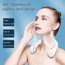 Summer Air Cooling USB Rechargeable Bladeless Neck Fan