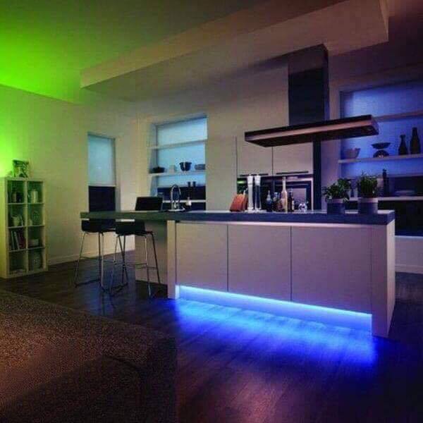 Color Changing LED Light Strip (Remote Included)