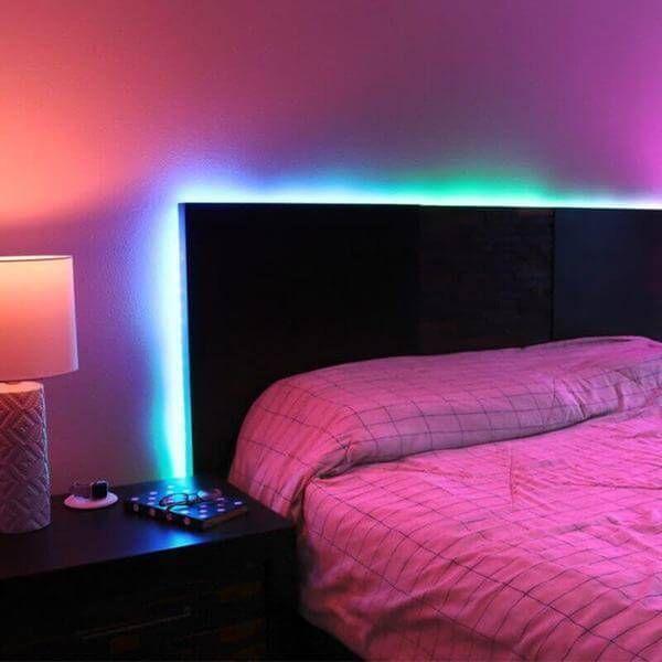 Color Changing LED Light Strip (Remote Included)
