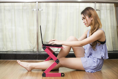 Adjustable Laptop Lap Desk Stand Tray