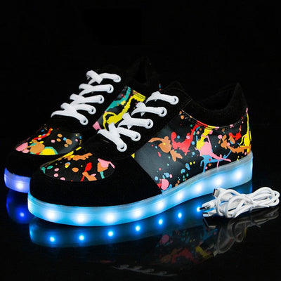 USB Charging Light Up Shoes