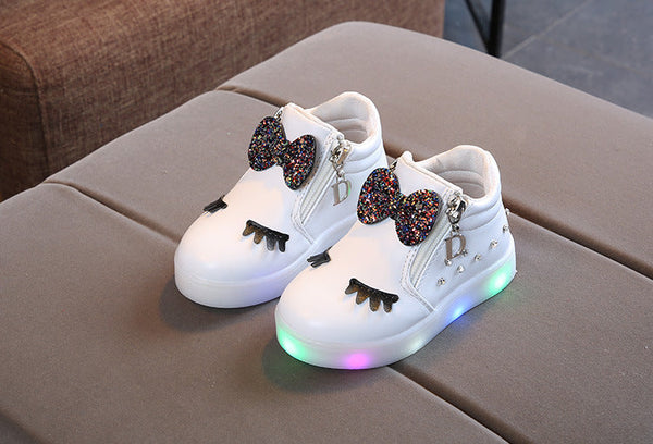 Size 21-30 Children Glowing Sneakers