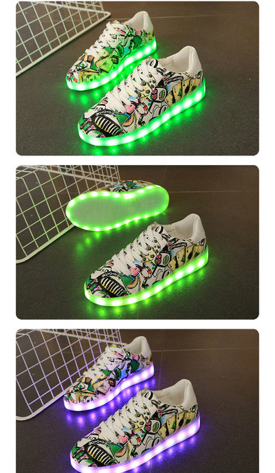 USB Charging Light Up Shoes