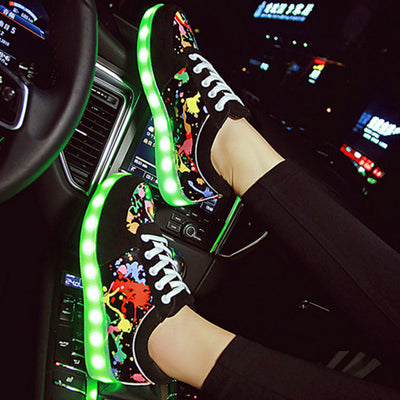 USB Charging Light Up Shoes