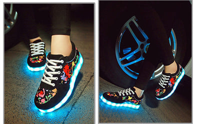 USB Charging Light Up Shoes