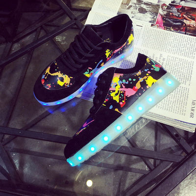 USB Charging Light Up Shoes