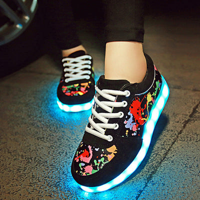 USB Charging Light Up Shoes