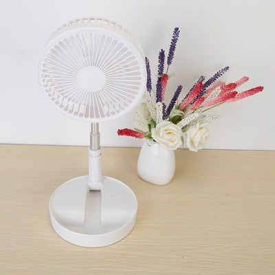 USB Rechargeable Portable Folding Desk Table Fan